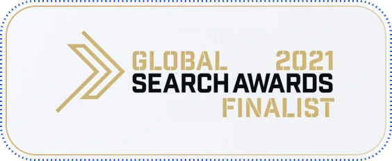 Global Search Awards 2021 Finalist
