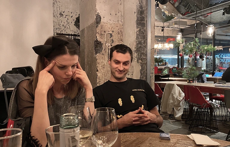 JetOctopus team at a festive dinner get-together