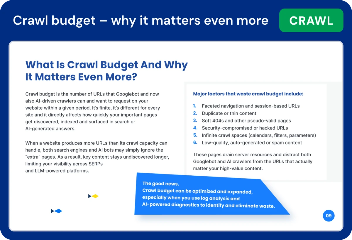 SEO log analysis checklist page 3