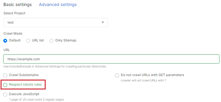 How to configure crawl correctly - JetOctopus