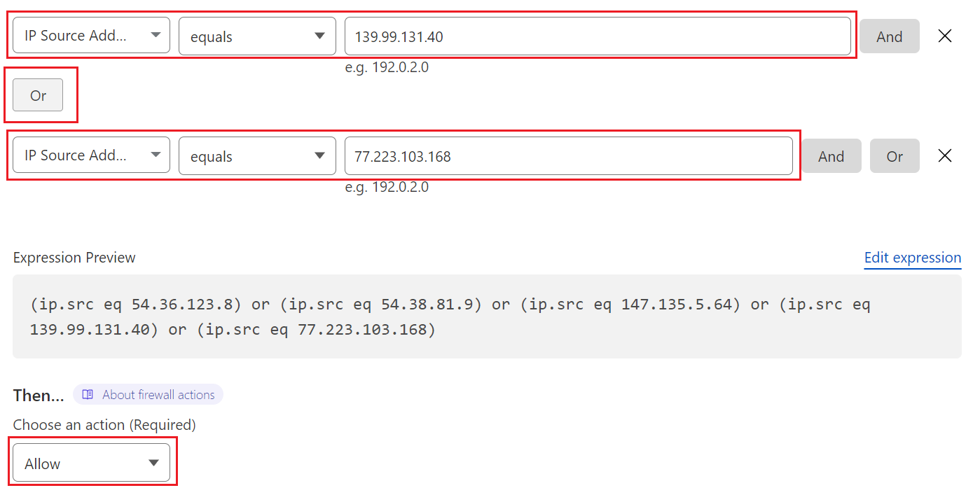 How to add exceptions by IP address - Step 1 - JetOctopus