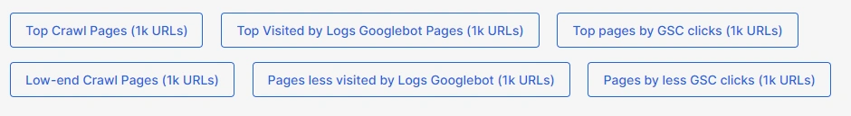 How to analyze Core Web Vitals with JetOctopus - Step 4