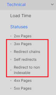 How to audit redirects with JetOctopus - Step 4