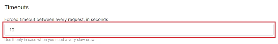 How to crawl a staging website blocked by robots txt - Step 9 - JetOctopus