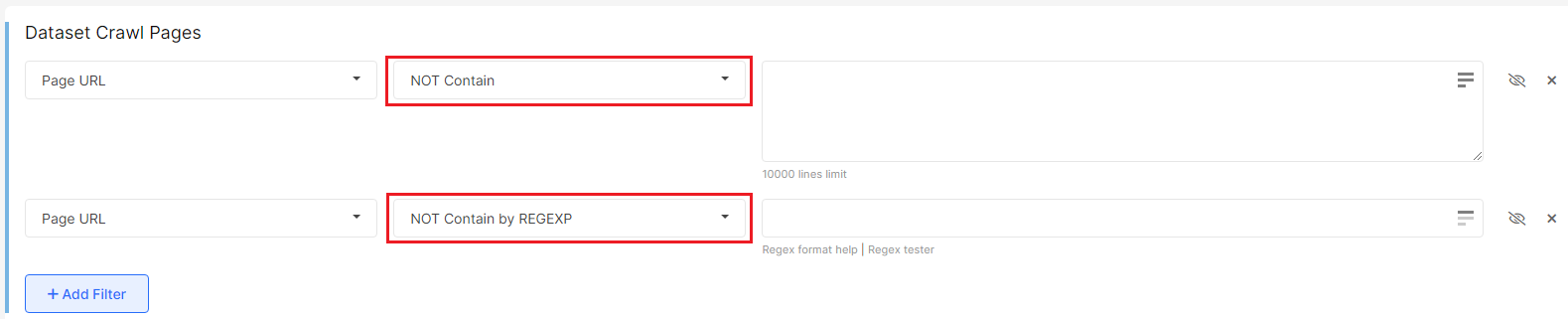 How to generate a sitemap with JetOctopus - exclude URLs