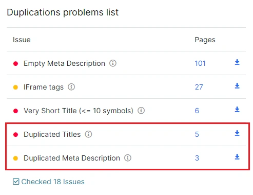 The easy way to check for duplicate content - Step 3 - JetOctopus The easy way to check for duplicate content - Step 3 - JetOctopus