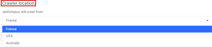 What to do when the crawl doesn’t continue because of 503 - crawler location- JetOctopus What to do when the crawl doesn’t continue because of 503 - crawler location- JetOctopus
