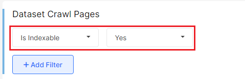 Why are URLs being displayed as non-indexable in crawl results - JetOctopus - Step 3