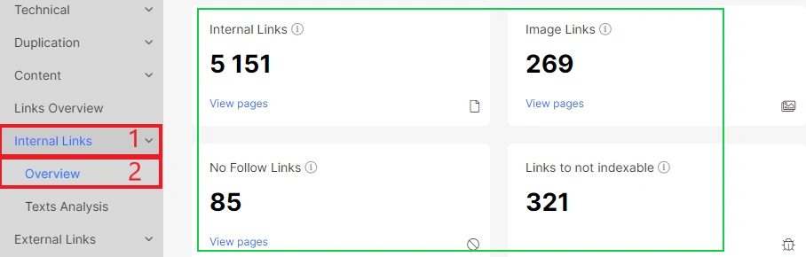 How to analyze internal linking with JetOctopus - Step 13 How to analyze internal linking with JetOctopus - Step 13