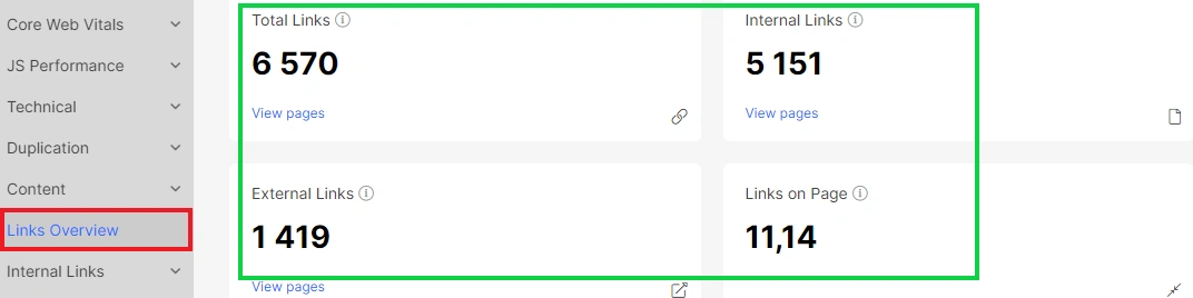 How to analyze internal linking with JetOctopus - Step 7 How to analyze internal linking with JetOctopus - Step 7