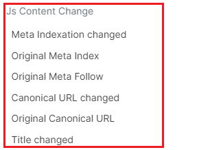 Why do JavaScript and HTML versions differ in crawl results - Step 3 - JetOctopus