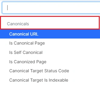 How to check canonicals with JetOctopus - step 9 How to check canonicals with JetOctopus - step 9