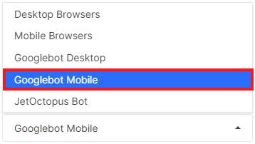 How to crawl separate mobile domains with JetOctopus - Step 6