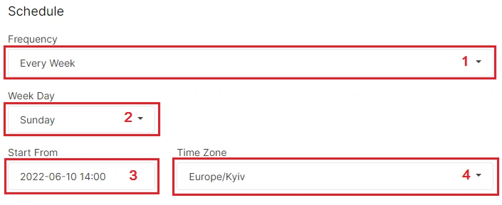 How to schedule a crawl - JetOctopus - Step 2 How to schedule a crawl - JetOctopus - Step 2