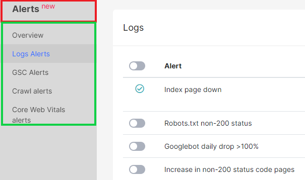 Product update. Alerts for advanced website monitoring - JetOctopus - 1