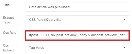 Custom extraction - JetOctopus - 2