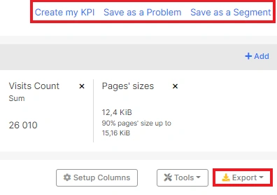 How to analyze the URLs most and least visited by GoogleBot with JetOctopus - 7