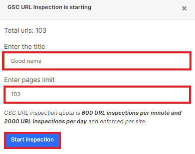 JetOctopus Product Update. GSC URL Inspection Tool - 3