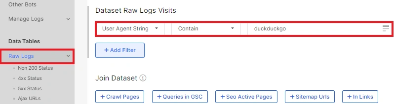 Why is not all the traffic of search robots displayed in the logs - JetOctopus - 3