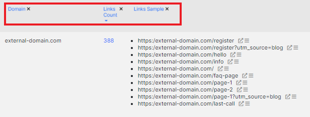 How to analyze external domains in your website code with JetOctopus - 5