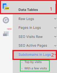 How to analyze logs by subdomains with JetOctopus - 4