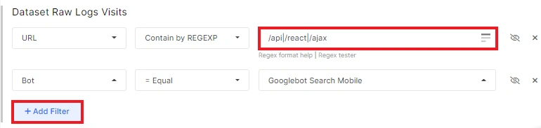 How to check Ajax URLs in logs with JetOctopus - 5 How to check Ajax URLs in logs with JetOctopus - 5