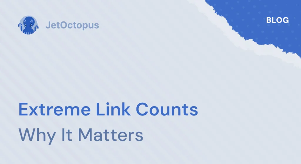 How to find pages with extreme count of links and why it matters