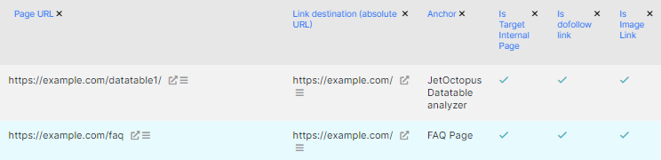 How to use the Linking Explorer tool JetOctopus - 8