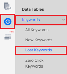 How to find lost keywords with JetOctopus - 1