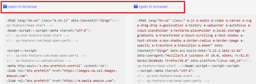 Product Update. Compare JS vs non-JS content with JetOctopus - 4