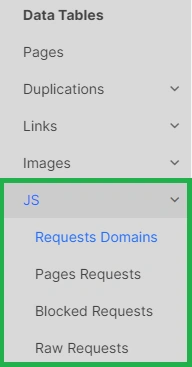 Product Update. New reports for JavaScript crawling - JetOctopus