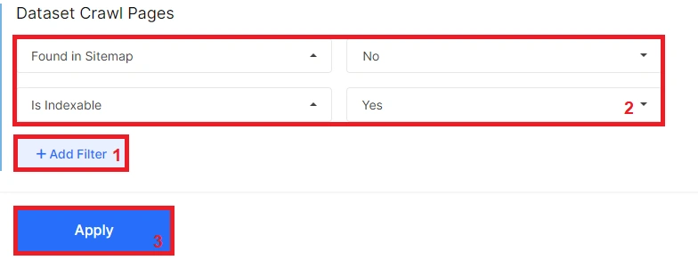 How to identify missing URLs in your sitemap - JetOctopus SEO Crawler 4