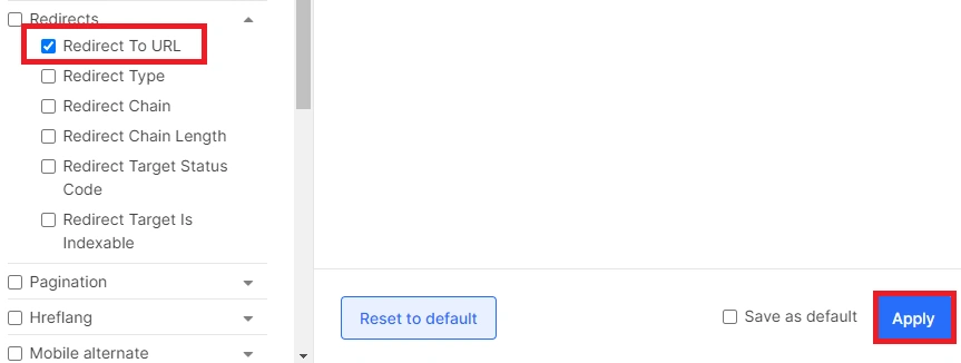 JavaScript redirects how to analyze them with JetOctopus - JetOctopus 6 JavaScript redirects how to analyze them with JetOctopus - JetOctopus 6