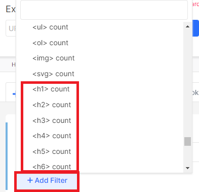 How to count headings on a page - JetOctopus - 4