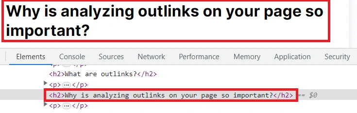 How to find duplicate H2 headings - JetOctopus - 1