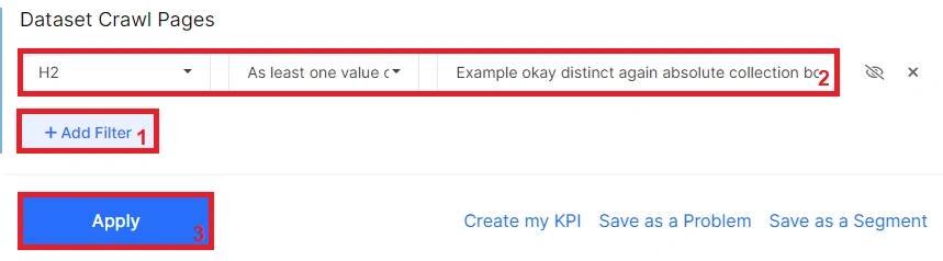How to find duplicate H2 headings - JetOctopus - 5
