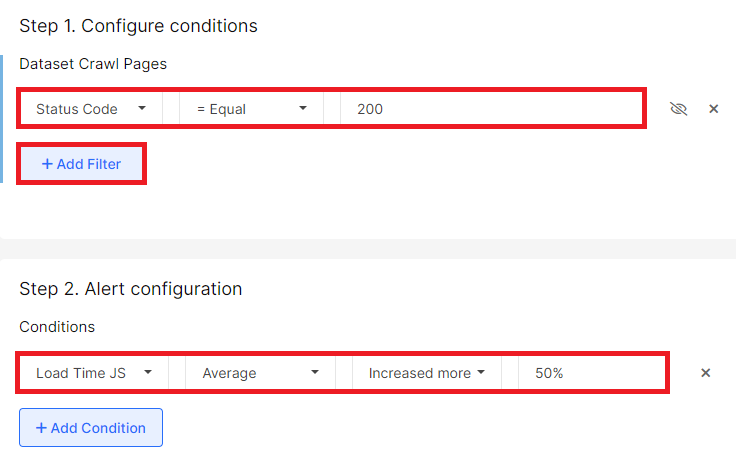 How to set up real-time SEO alerts for JavaScript websites - JetOctopus - 5