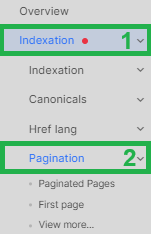 How to find broken pagination pages 1