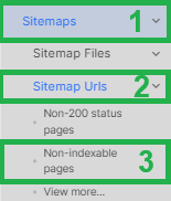 How to find non-indexable pages in XML sitemaps 3