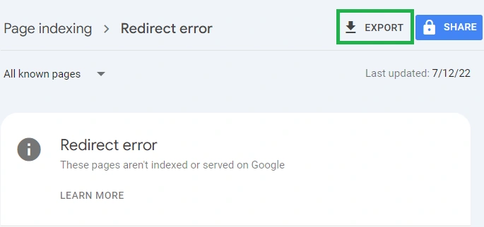 How to fix redirect errors in Google Search Console 2 How to fix redirect errors in Google Search Console 2