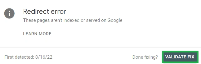 How to fix redirect errors in Google Search Console 8 How to fix redirect errors in Google Search Console 8