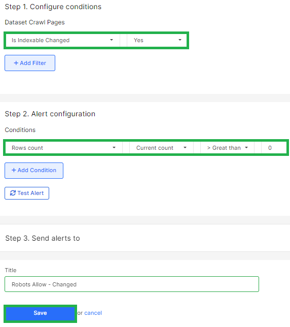 How to receive a quick notification if an important page is blocked by the robots.txt file 5