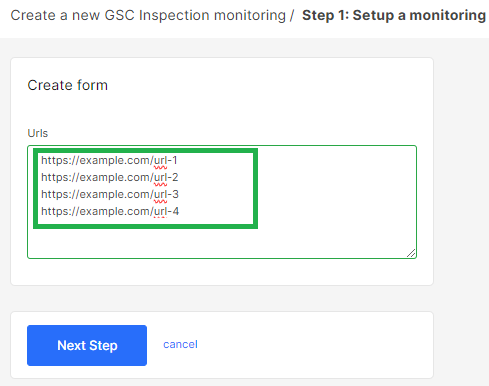 How to set up GSC Inspection Alerts step-by-step guide 3